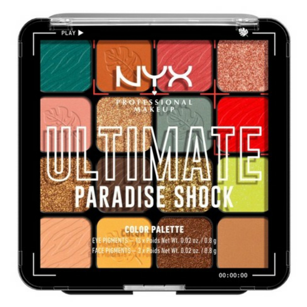 Nyx Ultimate paradise shock eyeshadow palette